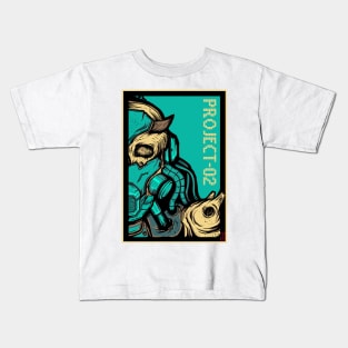 Mecha Skull Kids T-Shirt